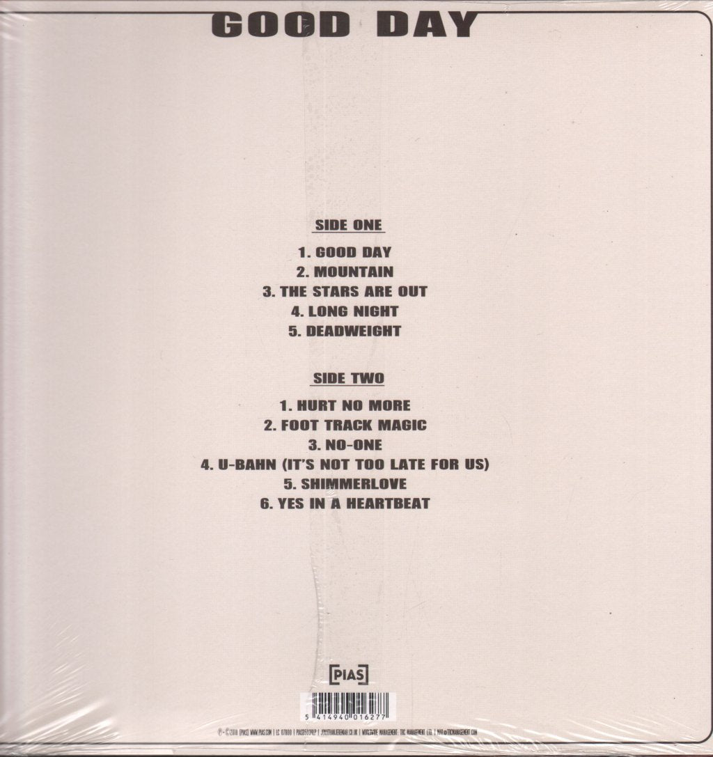 Jonathan Jeremiah - Good Day - Lp