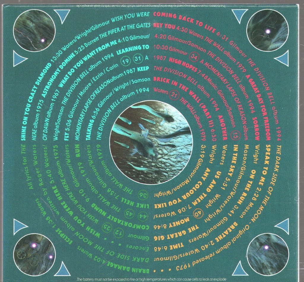 Pink Floyd - Pulse - Cd Set