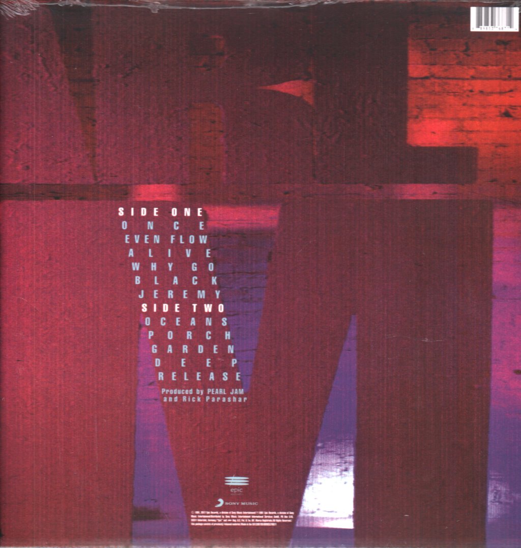 Pearl Jam - Ten - Lp