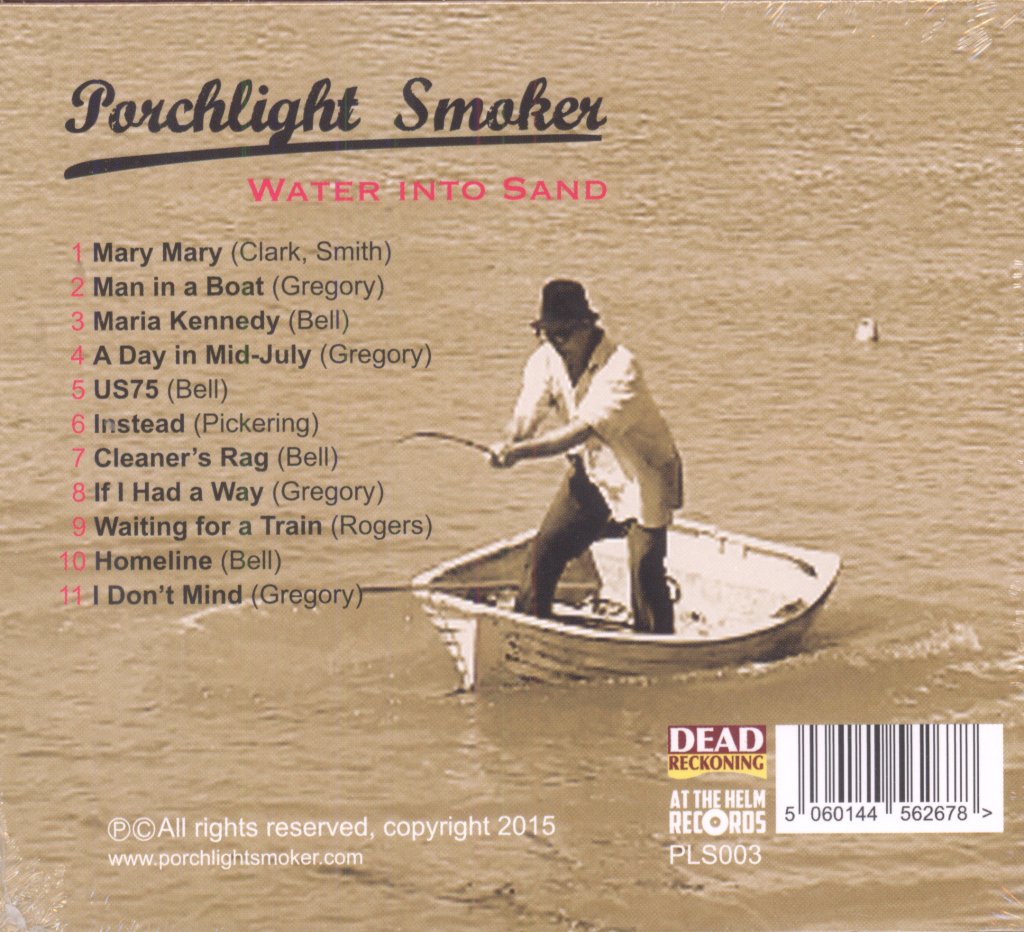 Porchlight Smoker - Water Into Sand - Cd