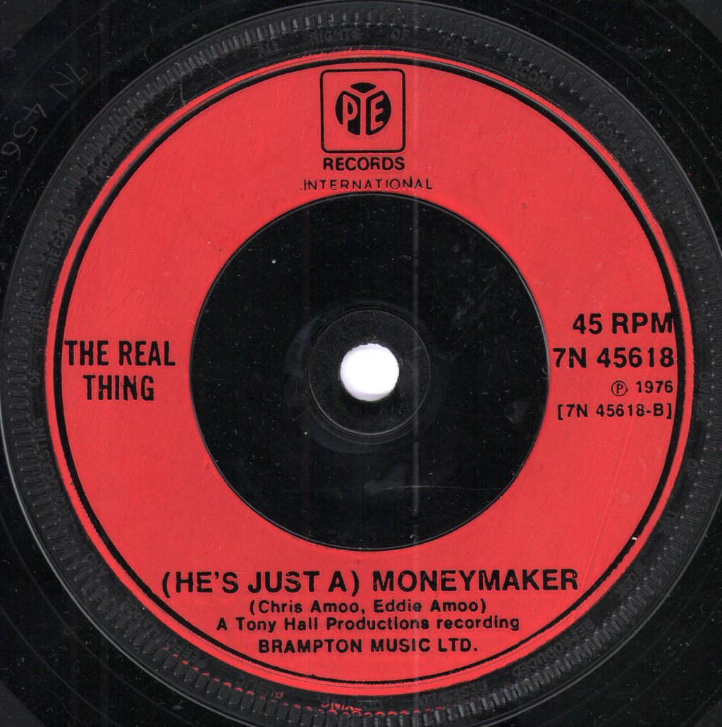 Real Thing - Can't Get By Without You - 7 Inch