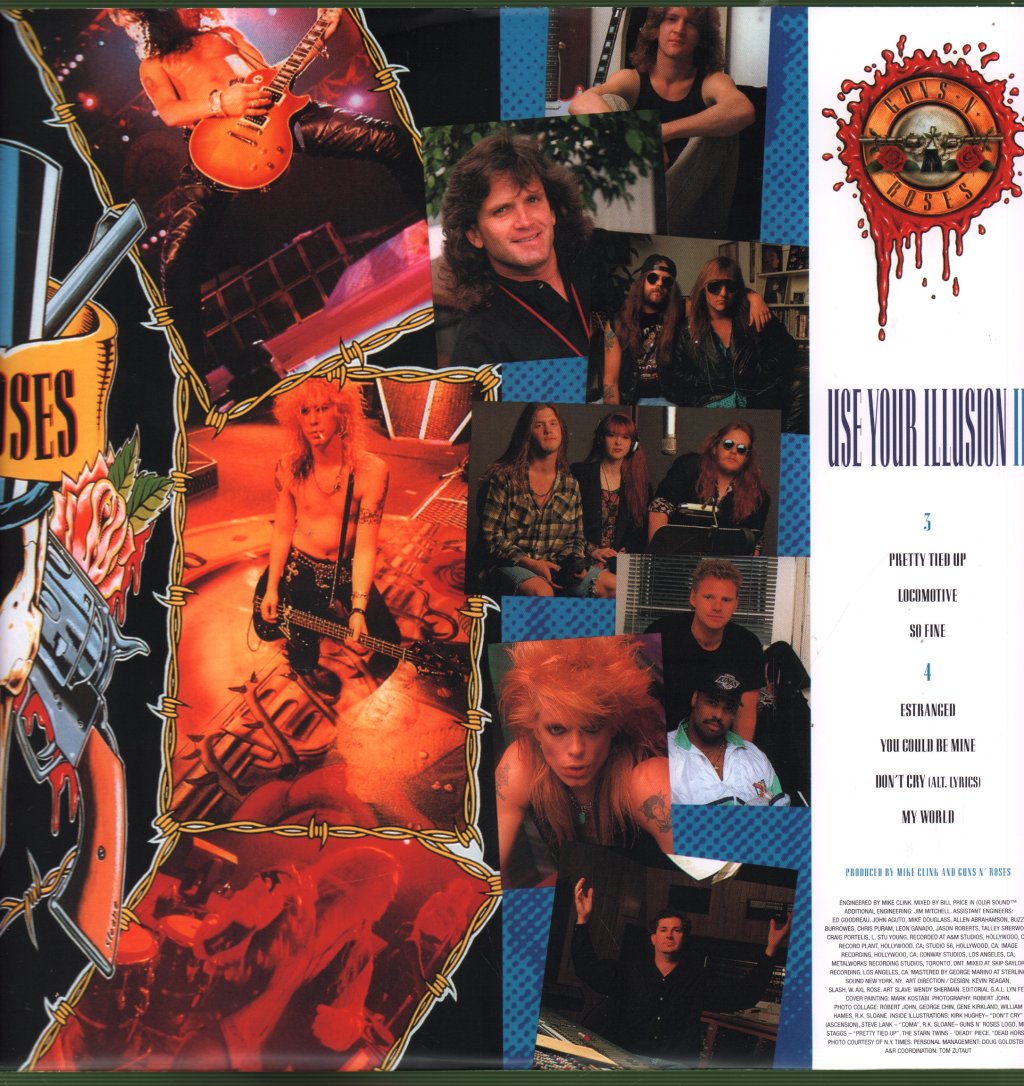 Guns N Roses - Use Your Illusion 2 - Double Lp