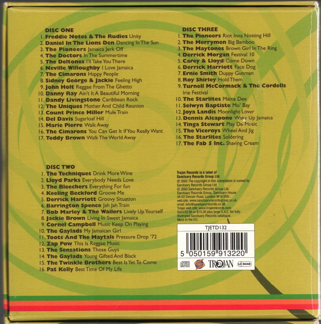 Various Artists - Trojan Carnival Box Set - Cd Set