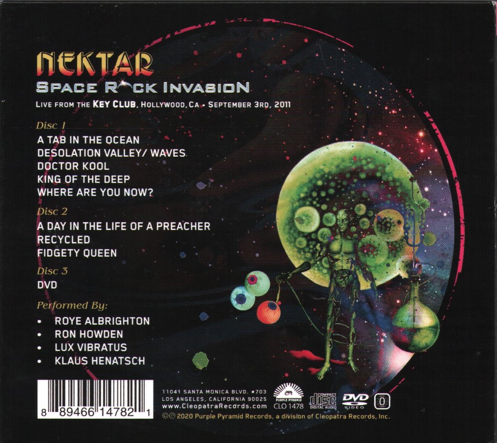 Nektar - Space Rock Invasion - Double Cd