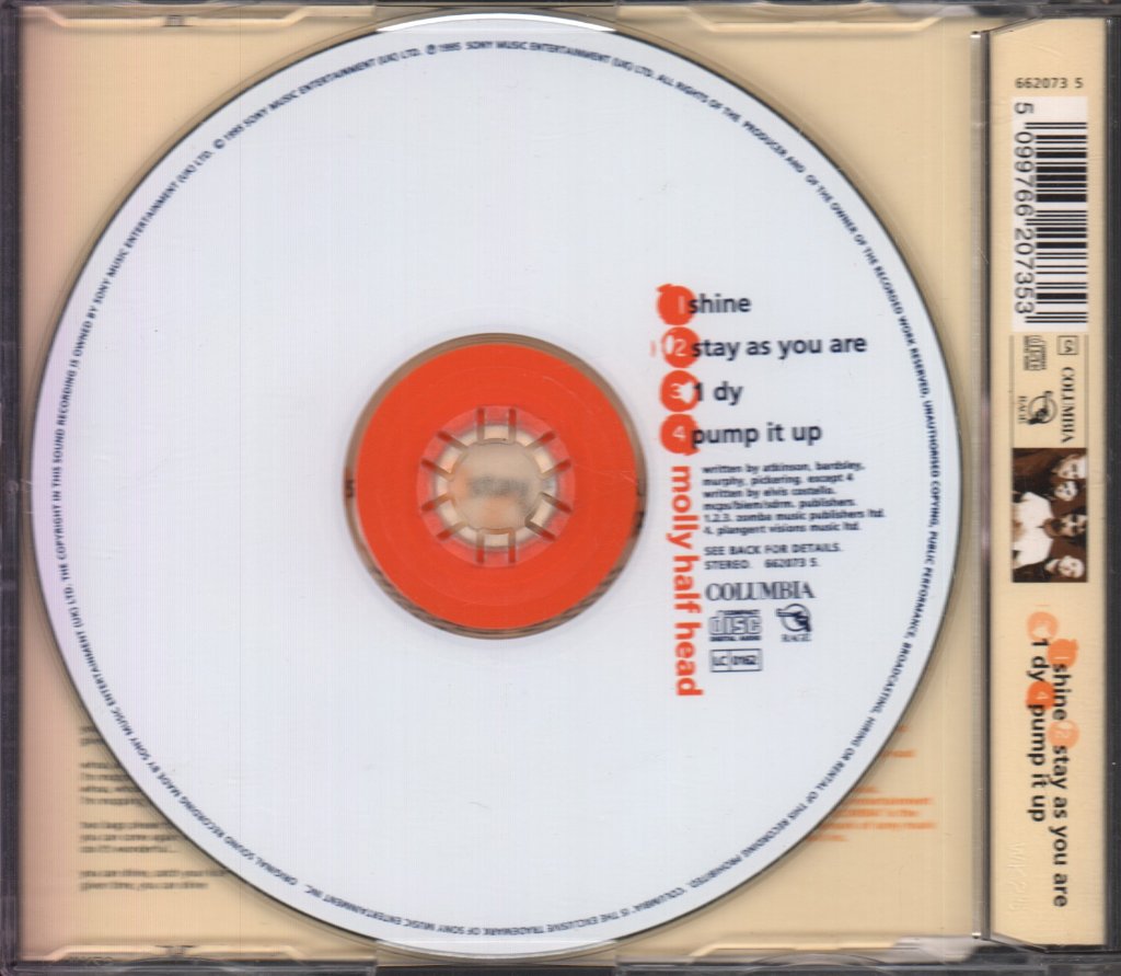 Molly Half Head - Shine - Cd