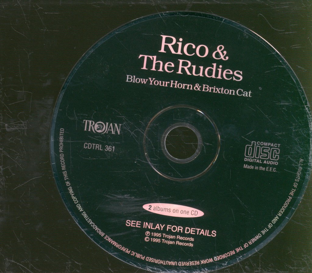 Rico & The Rudies - Blow Your Horn & Brixton Cat - Cd
