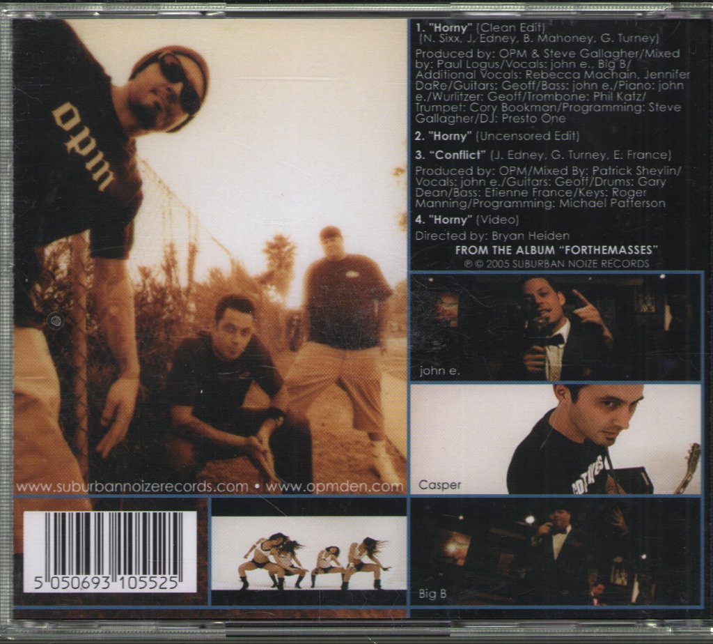 Opm (Us Indie Metal Band) - Horny - Cd