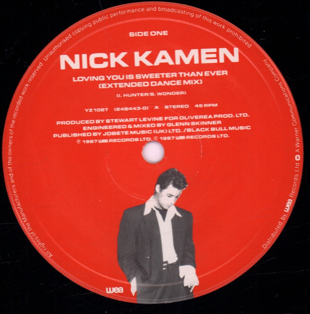 Nick Kamen - Loving You Is Sweeter Than Ever - 12 Inch
