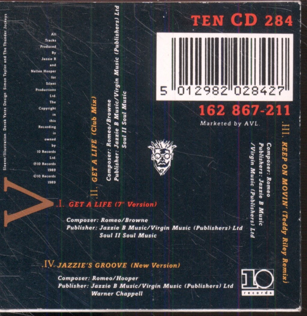Soul II Soul - Get A Life - Cd