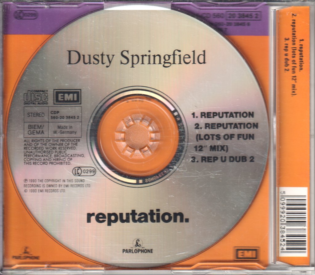 Dusty Springfield - Reputation - Cd