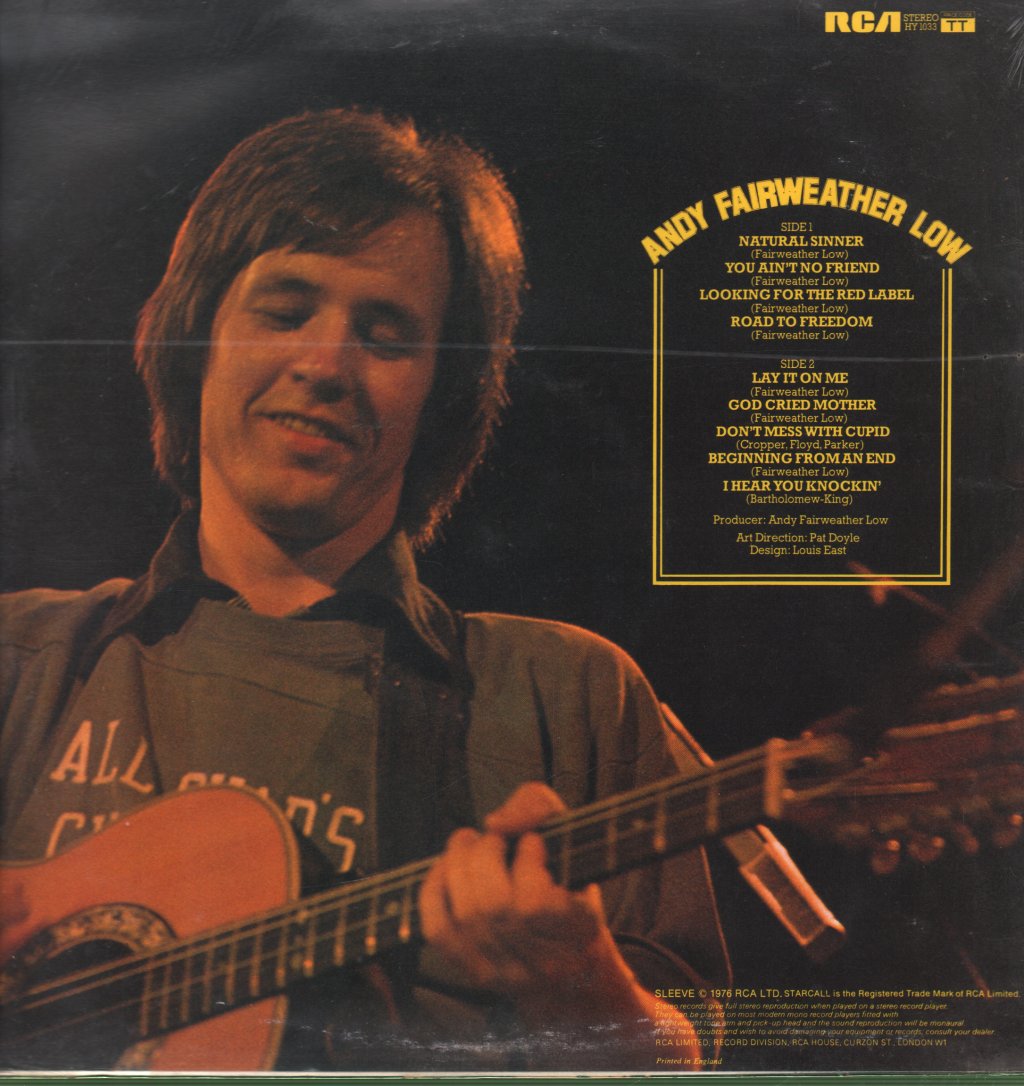Andy Fairweather-Low - Andy Fairweather Low - Lp