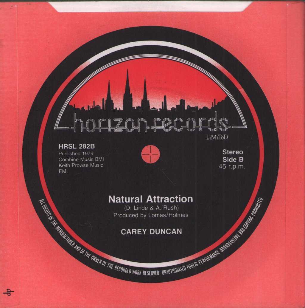 Carey Duncan - Music Maker - 7 Inch