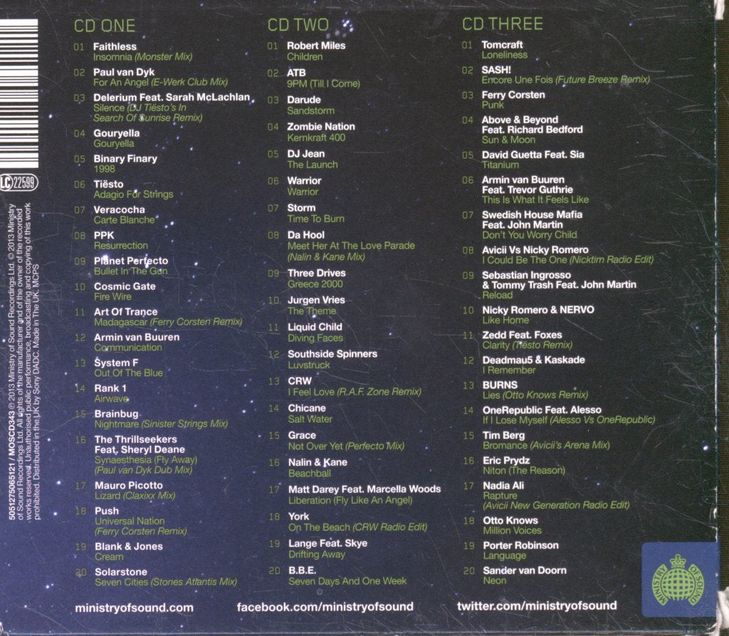 Various Artists - Anthems Trance - Cd Set