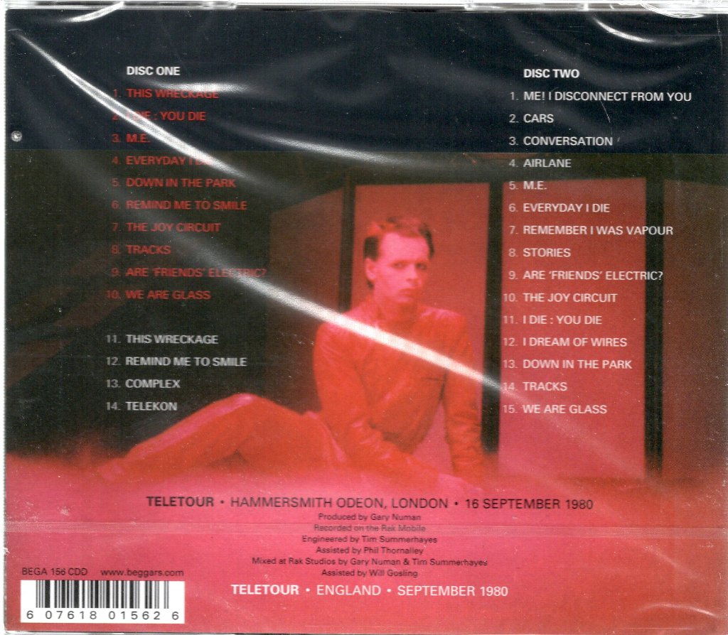 Gary Numan - Living Ornaments '80 - Double Cd