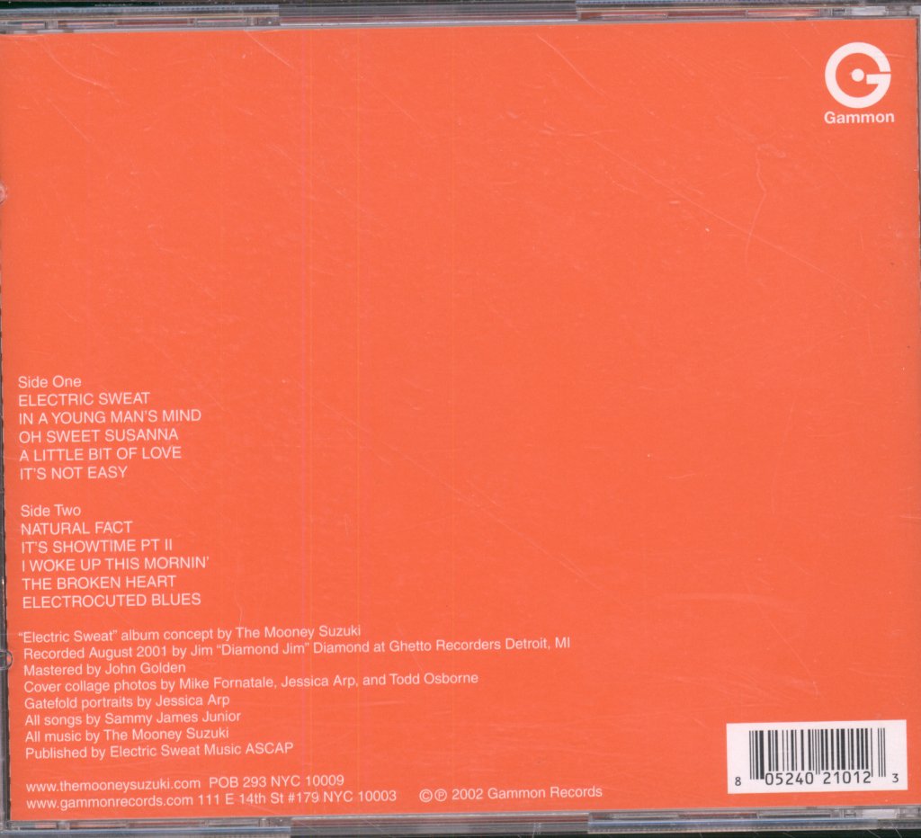 Mooney Suzuki - Electric Sweat - Cd
