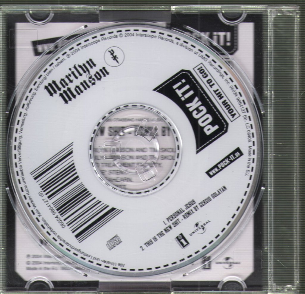 Marilyn Manson - Personal Jesus - Cd