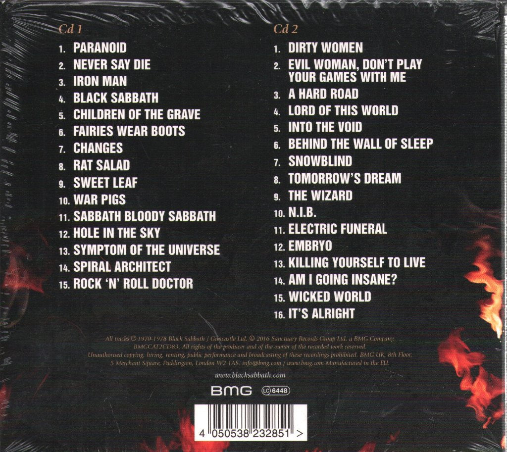 Black Sabbath - Ultimate Collection - Double Cd