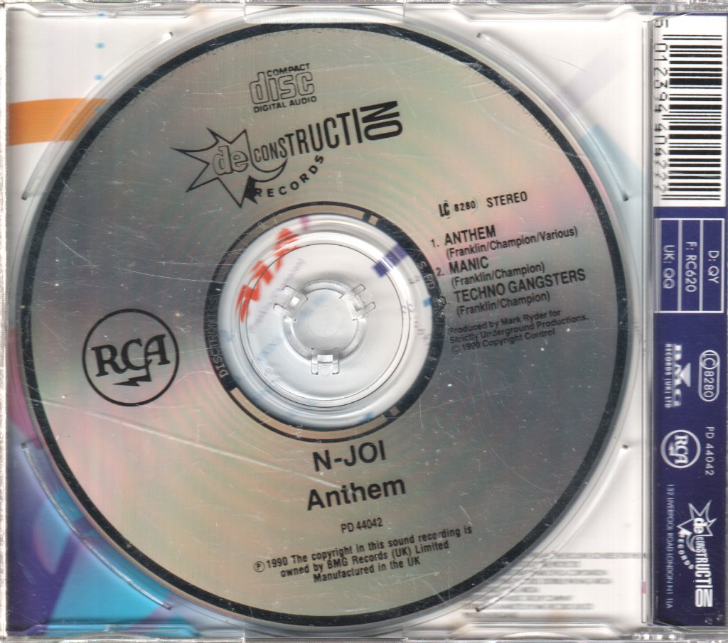 N-Joi - Anthem - Cd