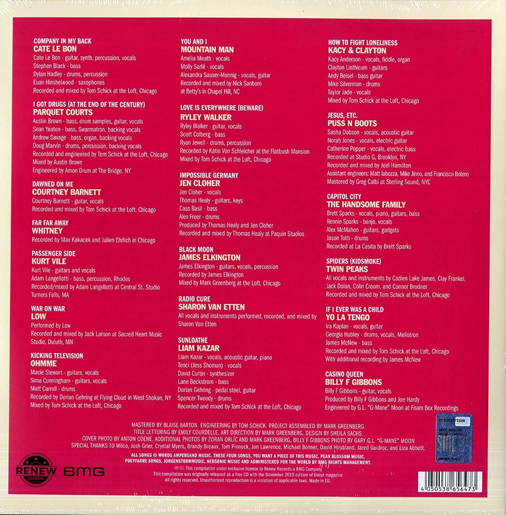 Various Artists - Wilcovered - Double Lp