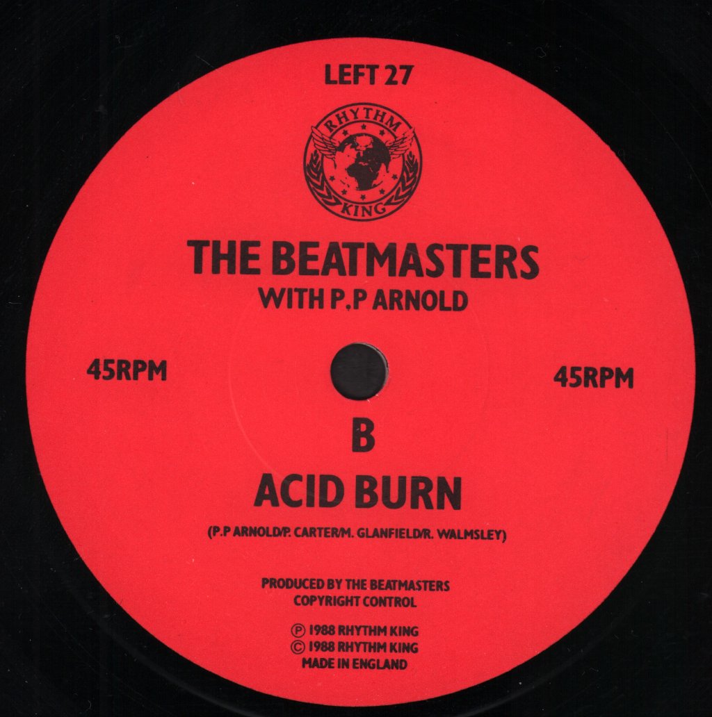 Beatmasters With PP Arnold - Burn It Up - 7 Inch