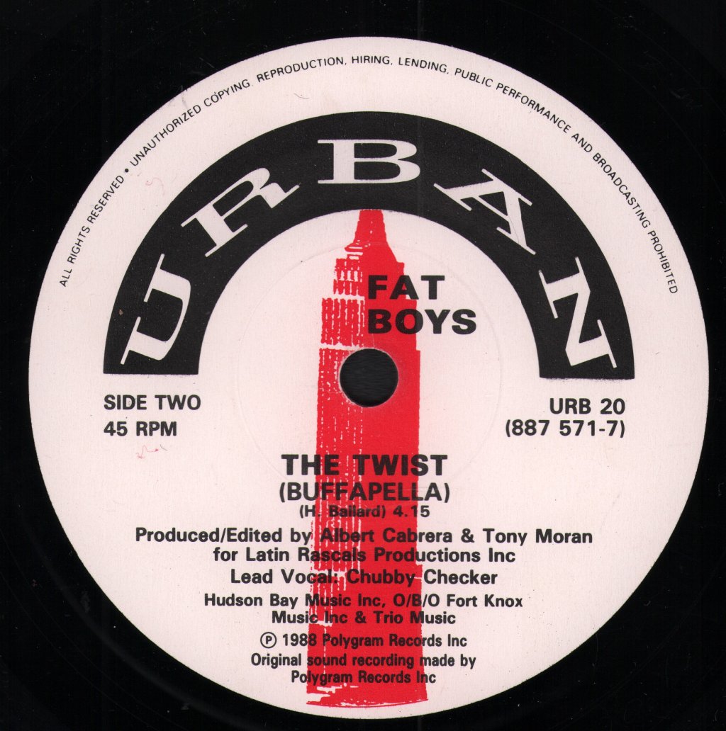 Fat Boys - Twist - 7 Inch