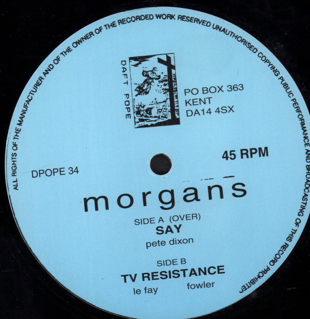 Morgans - Say - 12 Inch