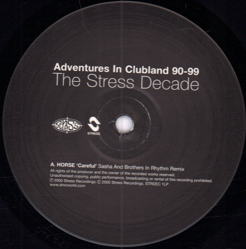 Various Artists - Adventures In Clubland 90-99 The Stress Decade - Triple Lp