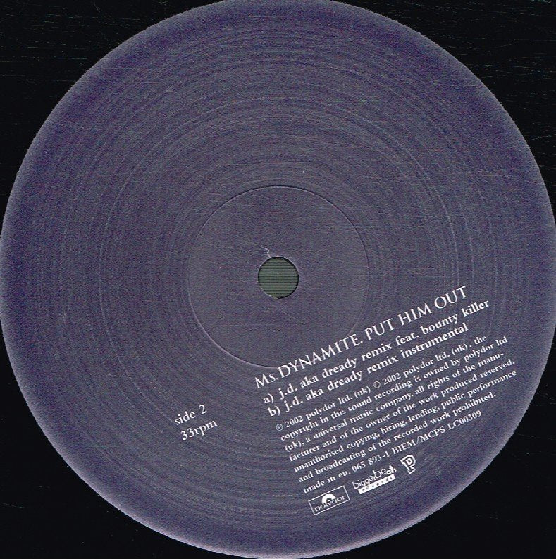 Ms Dynamite - Put Him Out - 12 Inch