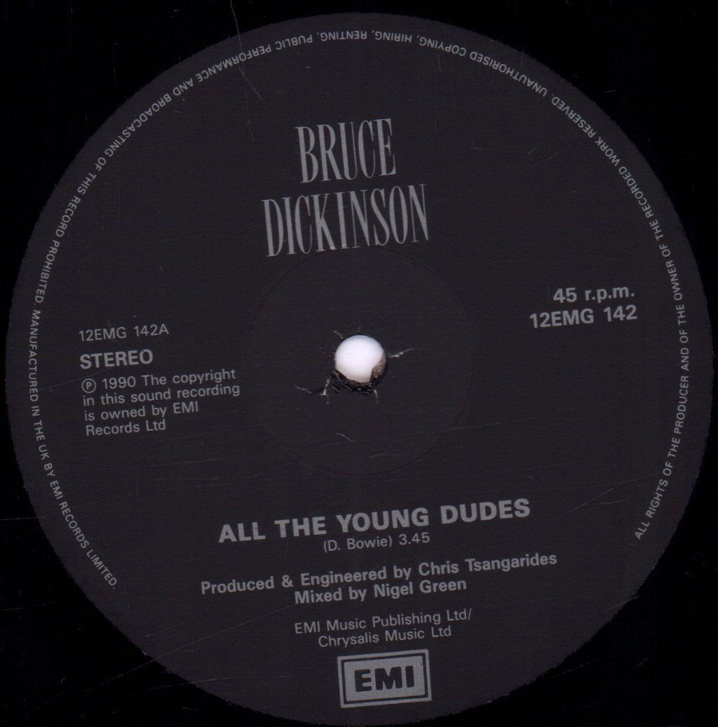 Bruce Dickinson - All The Young Dudes - 12 Inch