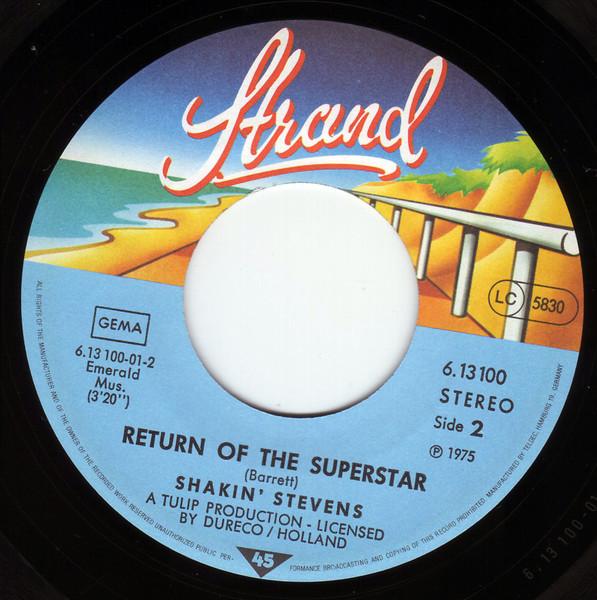 Shakin' Stevens - It Came Out Of The Sky - 7 Inch
