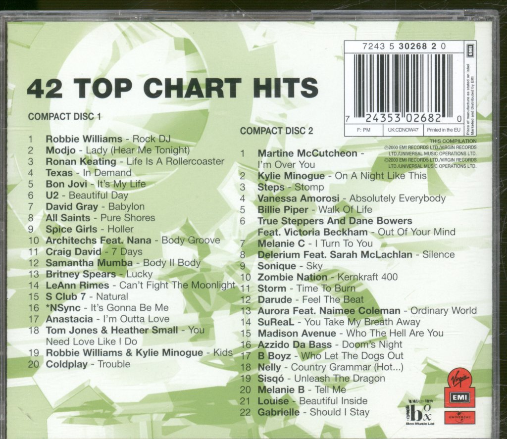 Various Artists - Now That's What I Call Music! 47 - Double Cd