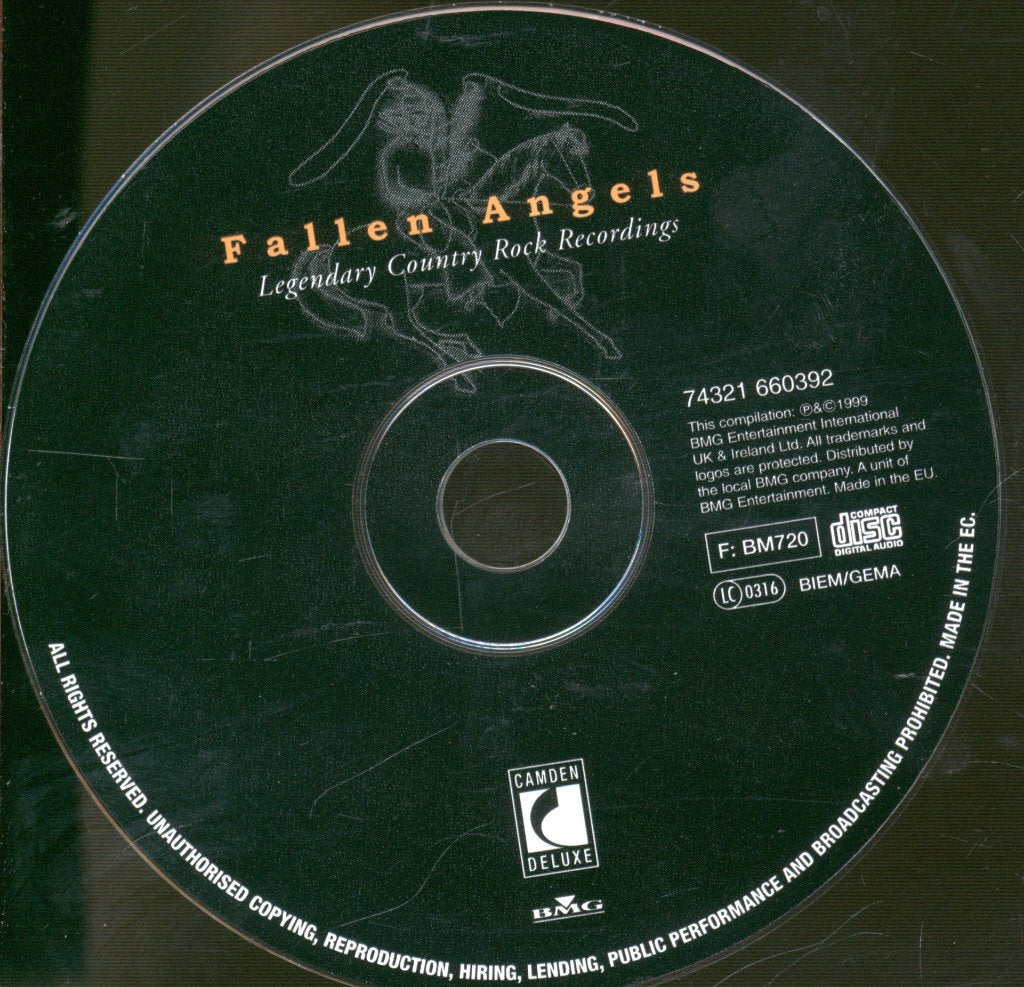 Various Artists - Fallen Angels - Legendary Country Rock Recordings - Cd
