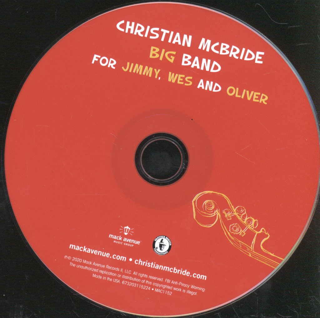 Christian McBride Big Band - For Jimmy, Wes And Oliver - Cd
