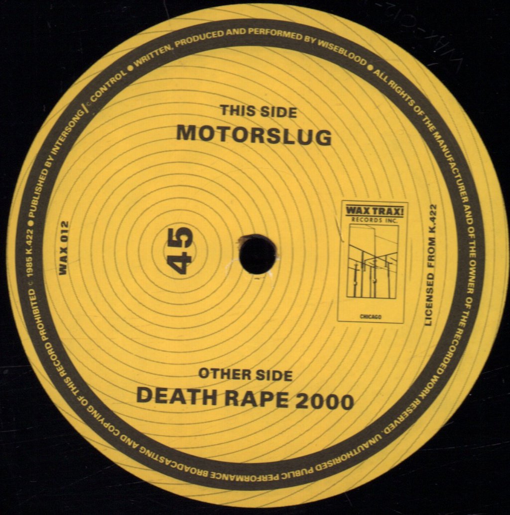 Wiseblood - Motorslug - 12 Inch