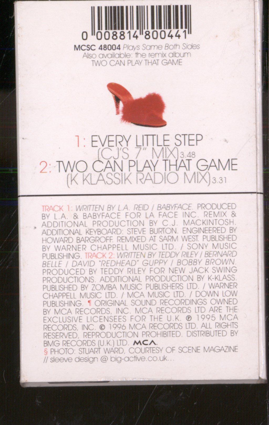 Bobby Brown - Every Little Step - Cassette