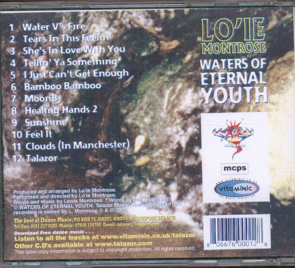 Lo'ie Montrose - Waters Of Eternal Youth - Cd