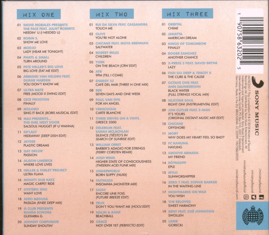 Various Artists - I Love Ibiza - Triple Cd