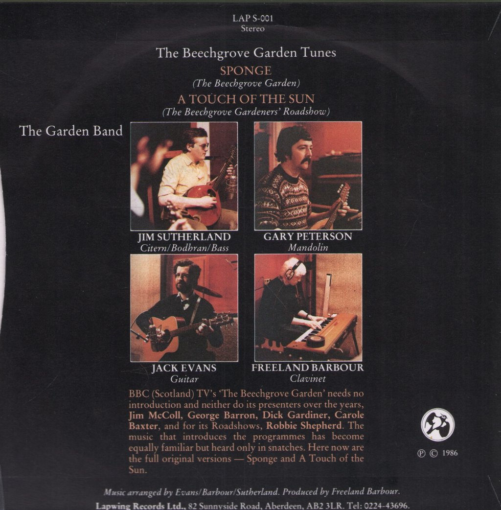 Garden Band - Beechgrove Garden Tunes - 7 Inch