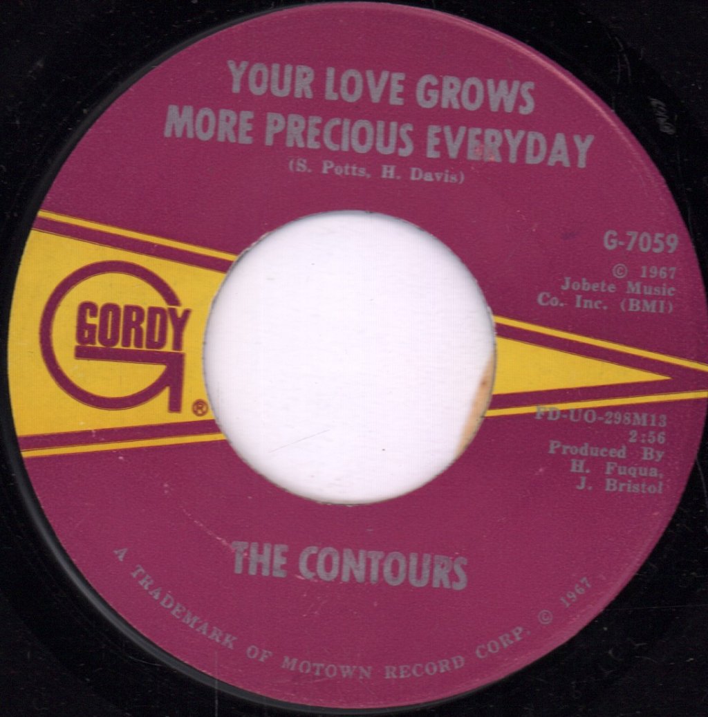Contours - It's So Hard Being A Loser - 7 Inch