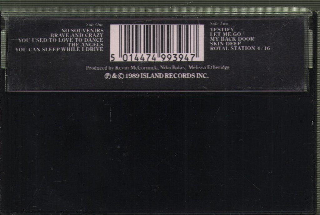 Melissa Etheridge - Brave And Crazy - Cassette
