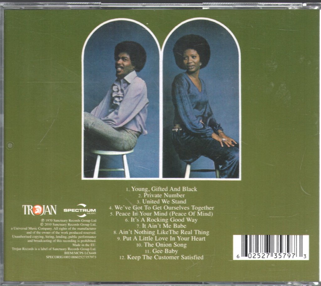 Bob & Marcia - Young Gifted And Black - Cd