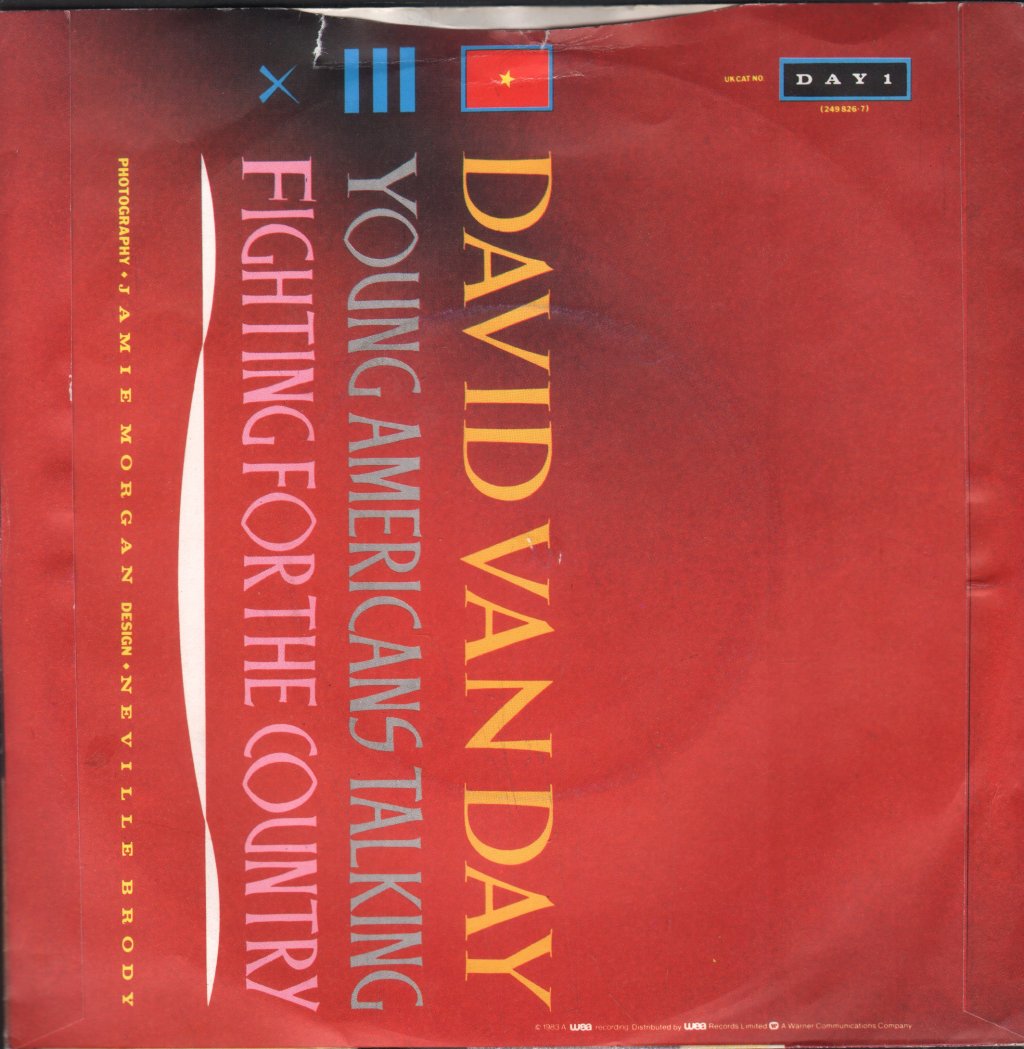 David Van Day - Young Americans Talking - 7 Inch