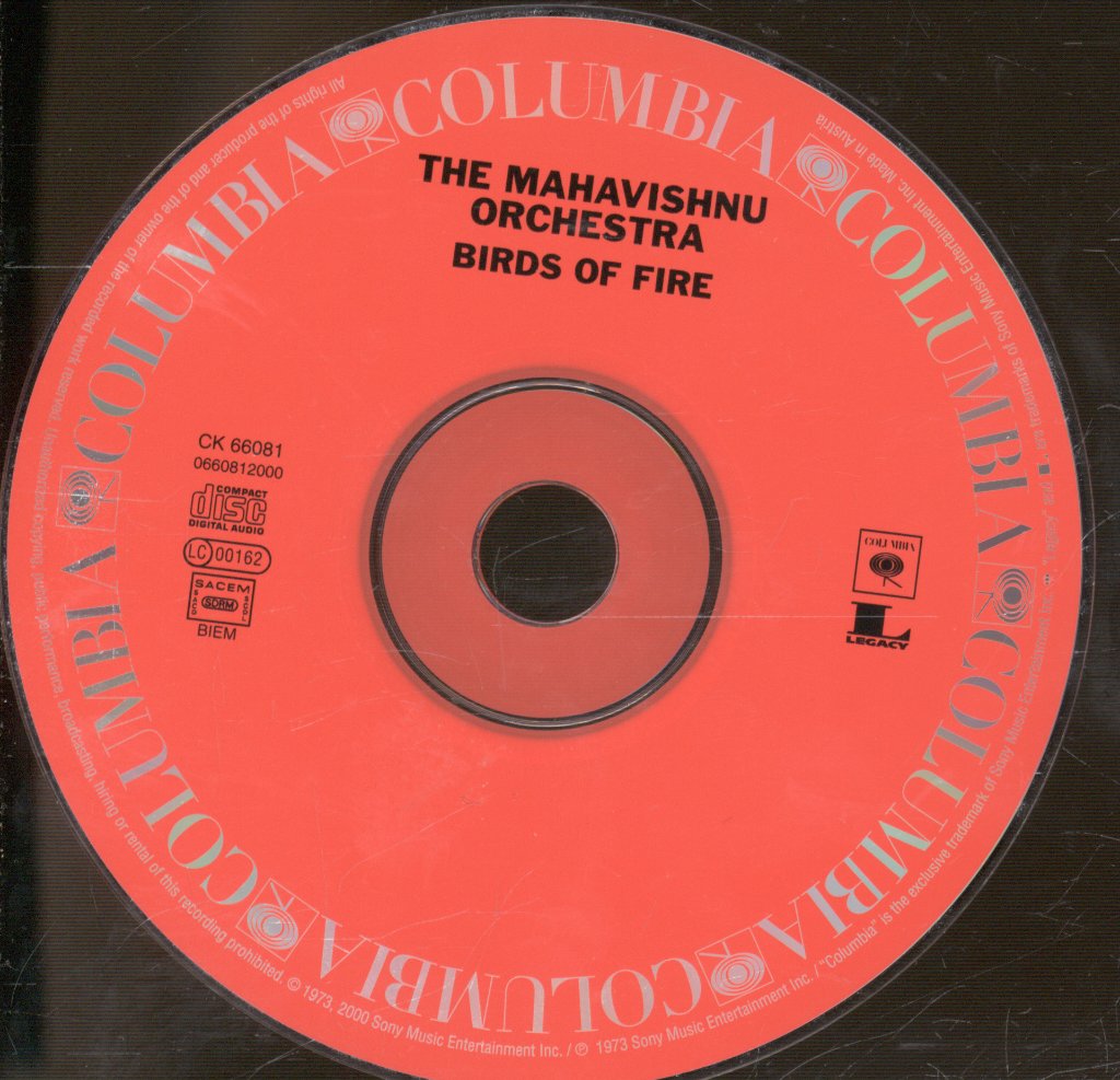 Mahavishnu Orchestra - Birds Of Fire - Cd