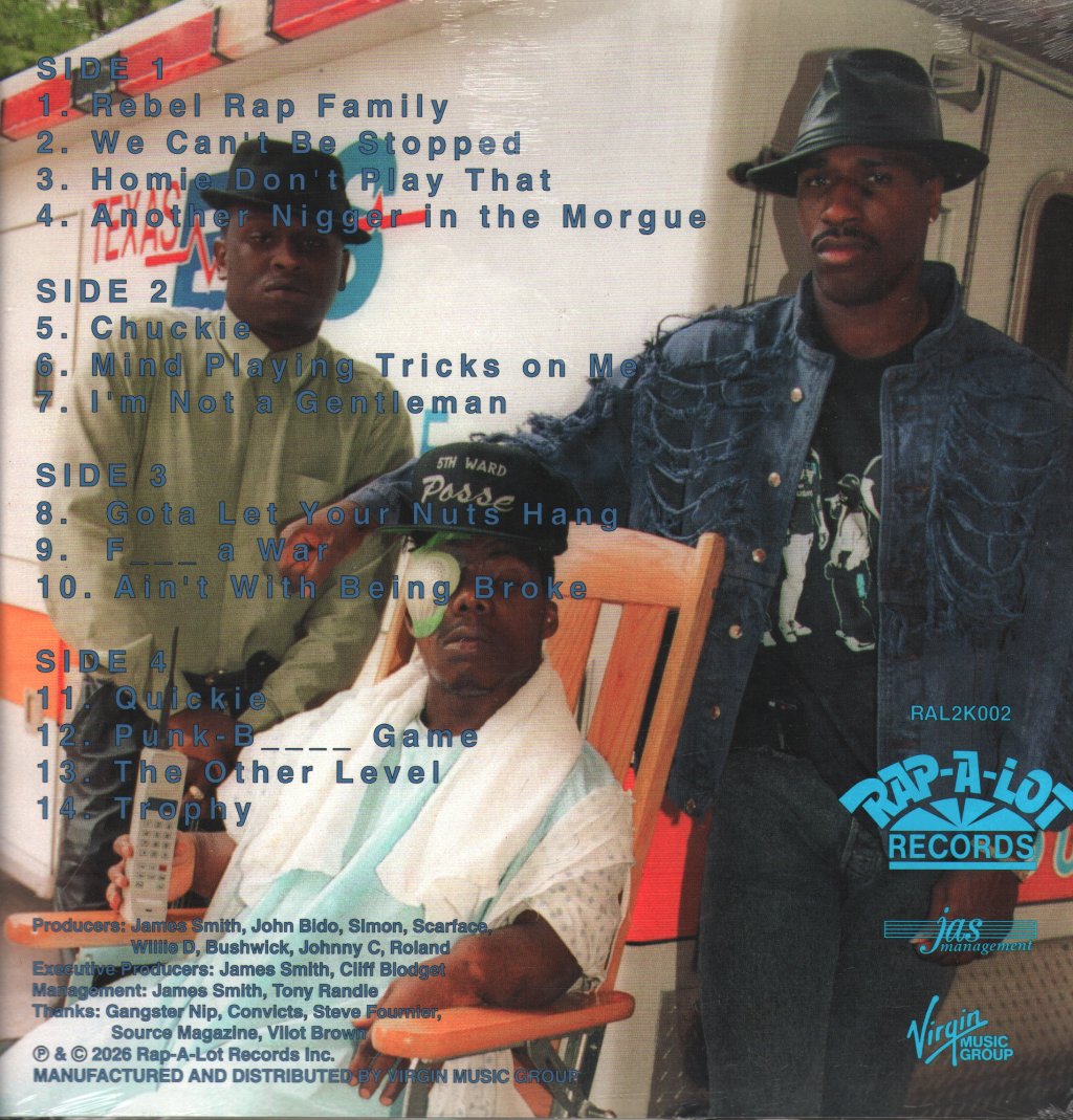 Geto Boys - We Can't Be Stopped - Double Lp