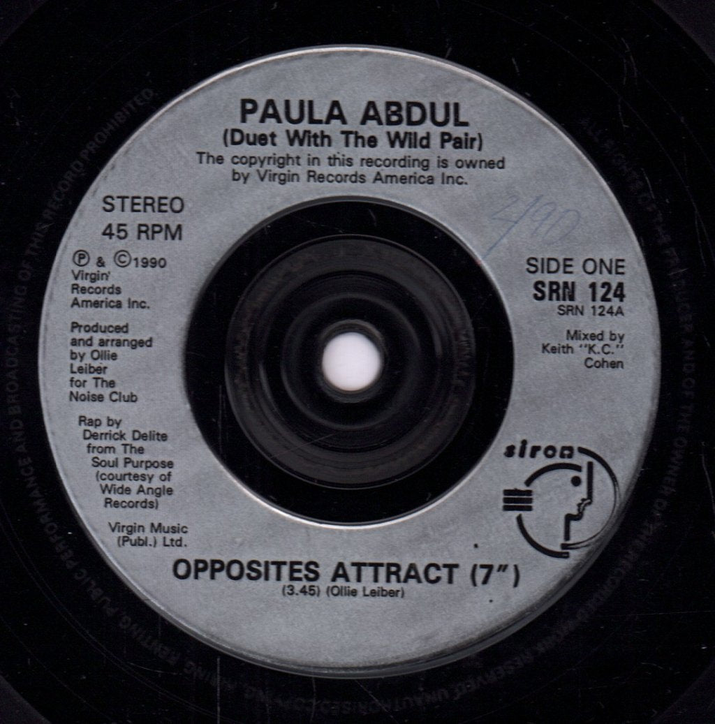 Paula Abdul - Opposites Attract - 7 Inch