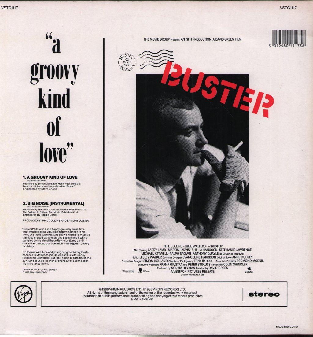 Phil Collins - A Groovy Kind Of Love - 12 Inch