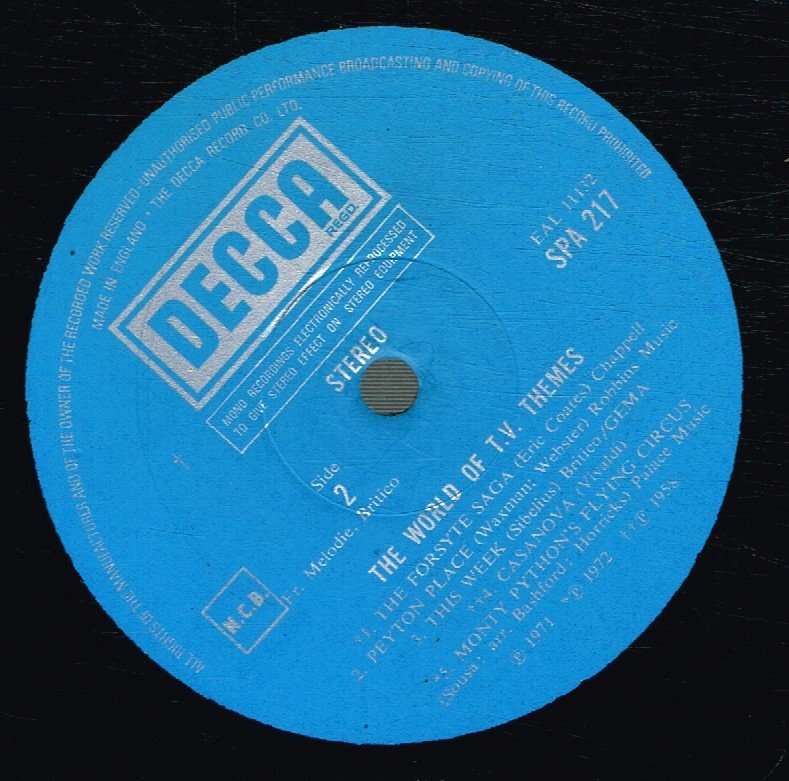 Various Artists - World Of Tv Themes - Lp