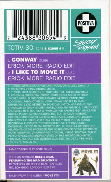 Reel 2 Real Featuring The Mad Stuntman - Conway - Cassette