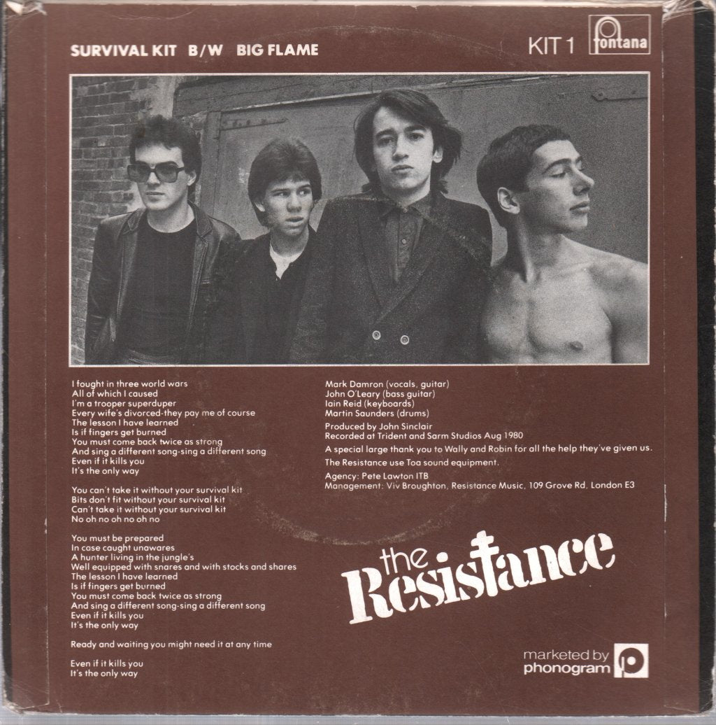 Resistance (80S) - Survival Kit - 7 Inch