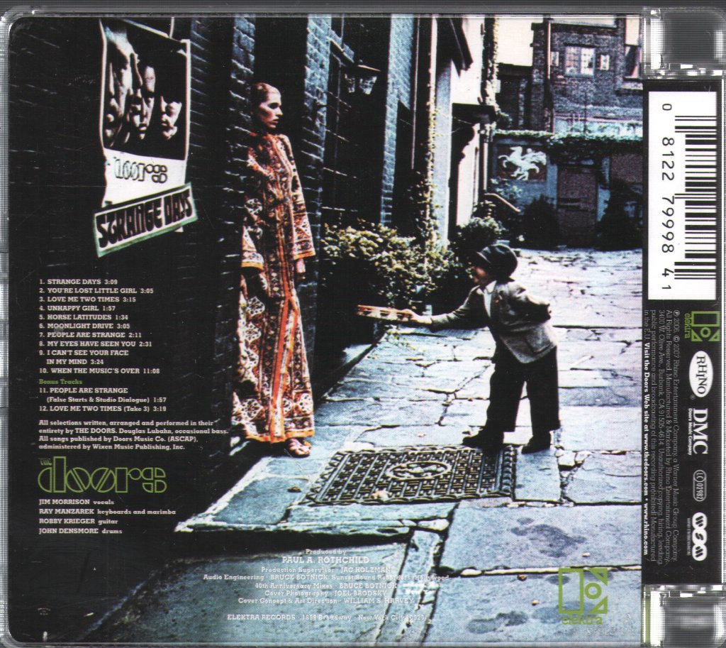 Doors - Strange Days - Cd